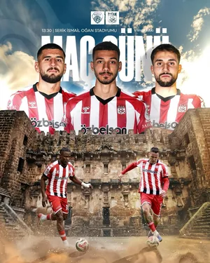 Sivasspor için üretilen görsel çalışma, Şubat 2026